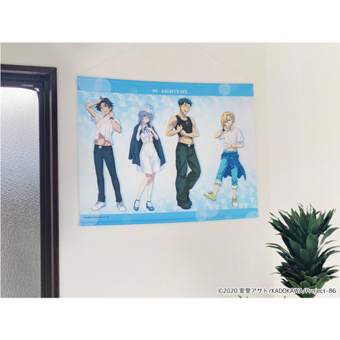 『86-エイティシックス-』描き下ろしB2タペストリー【集合】雨宿り