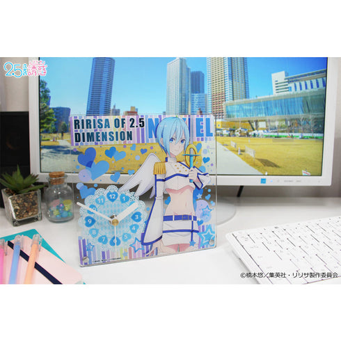 『2.5次元の誘惑』描き下ろし アクリル置時計 【ノキエル】 天使空挺隊ver.