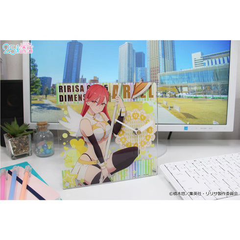 『2.5次元の誘惑』描き下ろし アクリル置時計 【アリエル】 天使空挺隊ver.