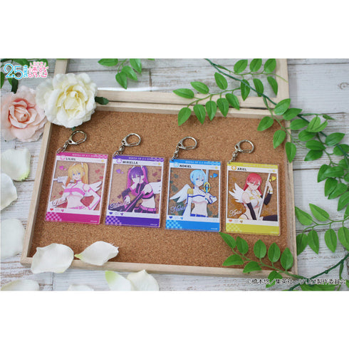 『2.5次元の誘惑』描き下ろし SNS風アクリルキーホルダー 【ミリエラ】 天使空挺隊ver.