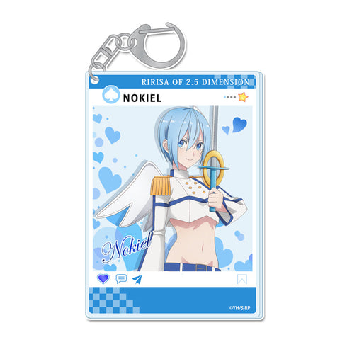 『2.5次元の誘惑』描き下ろし SNS風アクリルキーホルダー 【ノキエル】 天使空挺隊ver.