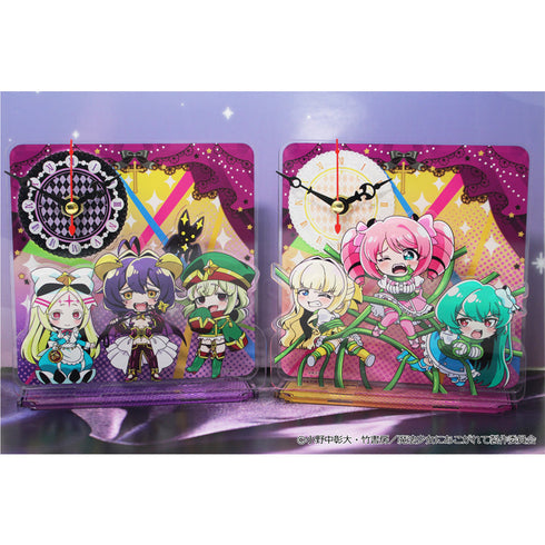 『魔法少女にあこがれて』ぷちちょこミニアクリル置時計 【魔法少女トレスマジア】