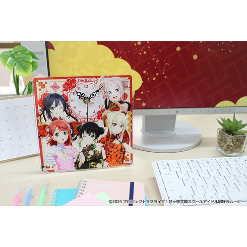 『ラブライブ!虹ヶ咲学園スクールアイドル同好会』アクリル置時計【2年生】