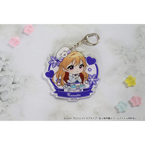 『ラブライブ!虹ヶ咲学園スクールアイドル同好会』ぷちちょこアクリルキーホルダー【近江 彼方】 ウィンター衣装ver.