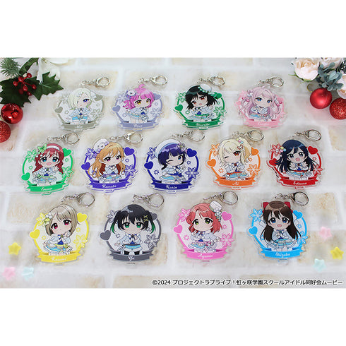 『ラブライブ!虹ヶ咲学園スクールアイドル同好会』ぷちちょこアクリルキーホルダー【近江 彼方】 ウィンター衣装ver.