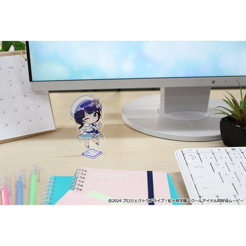 『ラブライブ!虹ヶ咲学園スクールアイドル同好会』ぷちちょこアクリルスタンド【朝香 果林】 ウィンター衣装ver.