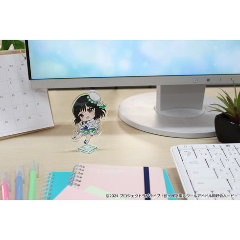 『ラブライブ!虹ヶ咲学園スクールアイドル同好会』ぷちちょこアクリルスタンド【三船 栞子】 ウィンター衣装ver.