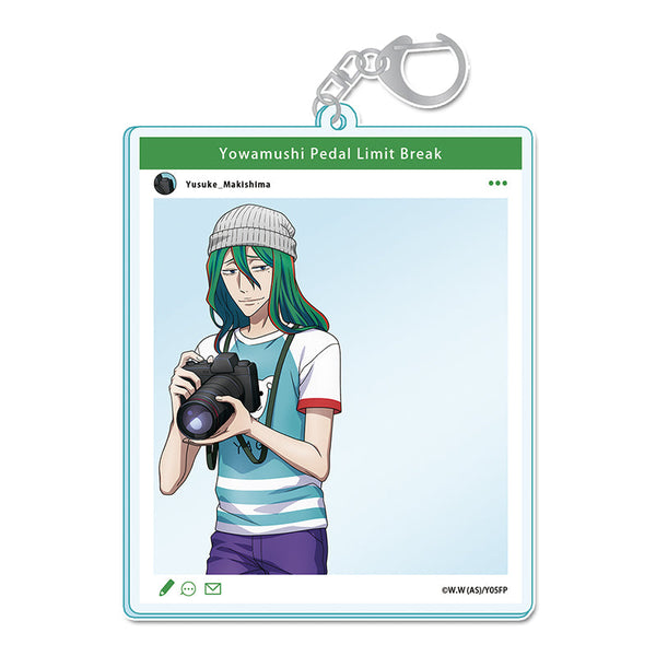 《弱虫ペダル LIMIT BREAK》全新绘制 SNS风格亚克力钥匙扣【卷岛裕介】工作挑战!ver.
