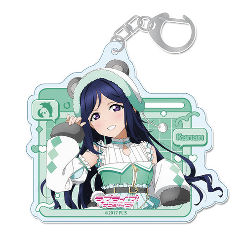 『ラブライブ!サンシャイン!!』描き下ろし アクリルキーホルダー 【松浦 果南】 アニマル衣装