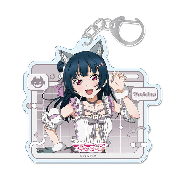 『ラブライブ!サンシャイン!!』描き下ろし アクリルキーホルダー 【津島 善子】 アニマル衣装