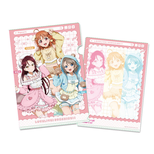『ラブライブ!サンシャイン!!』描き下ろし クリアファイル 【2年生】 アニマル衣装