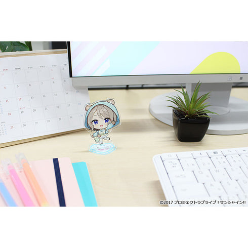『ラブライブ!サンシャイン!!』ぷちちょこ アクリルスタンド 【渡辺 曜】 アニマル衣装