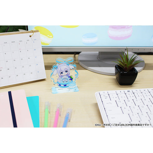 『ご注文はうさぎですか? BLOOM』ぷちちょこミニアクリルジオラマ 【チノ】 マカロンver.