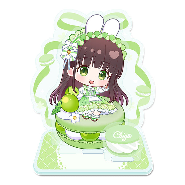 『ご注文はうさぎですか? BLOOM』ぷちちょこミニアクリルジオラマ 【千夜】 マカロンver.