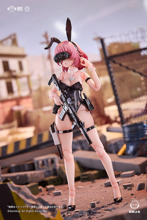 『BUNNY RAPID ACTION SQUAD』Commando・ベルカ 1/12 可動フィギュア