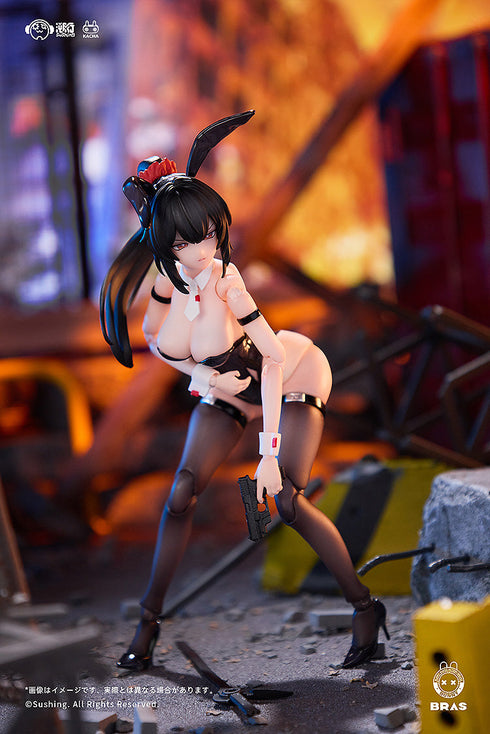 『BUNNY RAPID ACTION SQUAD』Attacker・ルナ 1/12 可動フィギュア