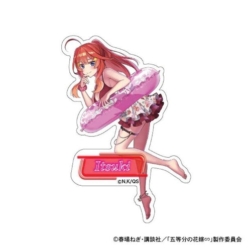 《五等分的新娘*》五等分的新娘∽ 夜间泳池 模切贴纸 中野五月