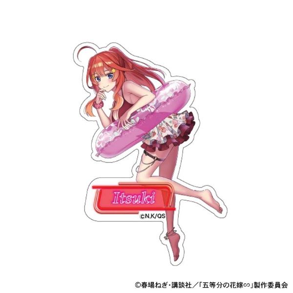 《五等分的新娘*》五等分的新娘∽ 夜间泳池 模切贴纸 中野五月