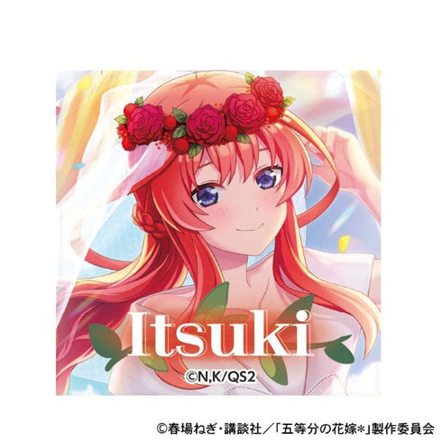 『五等分の花嫁*』ウェディングドレス トレーディングスクエア缶バッジ【BOX】