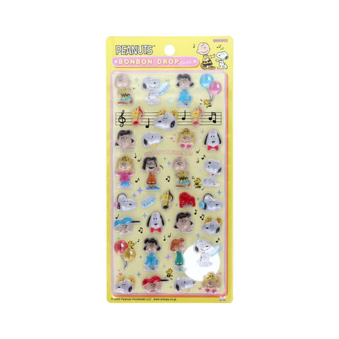 『PEANUTS』ボンボンドロップシール スヌーピー&フレンズ
