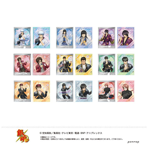『銀魂』フォト風メタルステッカーコレクション-しゃぼん玉-【BOX】