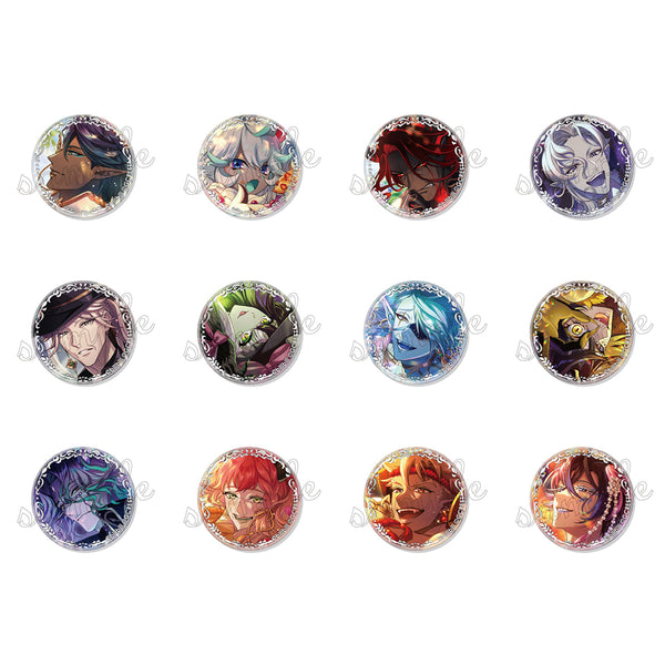 『夢職人と忘れじの黒い妖精』トレーディング箔押し缶バッジ Vol.9 BOX