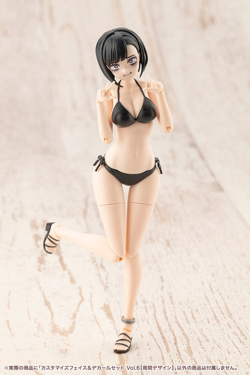 『創彩少女庭園』カスタマイズフェイス&デカールセット Vol.6 雨間デザイン