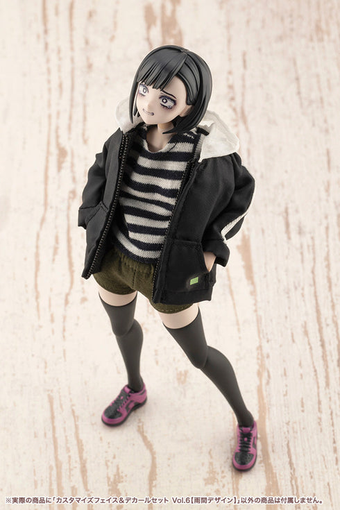 『創彩少女庭園』カスタマイズフェイス&デカールセット Vol.6 雨間デザイン