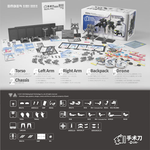 『UN』スカルペル 拡張パック