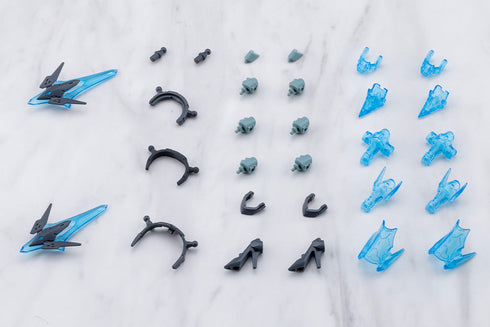 『M.S.G モデリングサポートグッズ』メカサプライ34 ホロニックヘッドドレス&ホロニックハイヒール グレーVer.