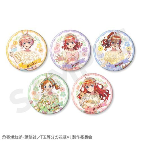 『五等分の花嫁*』トレーディングホログラム75mm缶バッジ【BOX】
