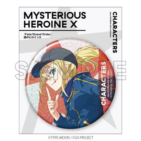 『abec/BUNBUN』20th Exhibition CHARACTERS BIGキラキラ缶バッジ 『Fate/Grand Order』謎のヒロインX