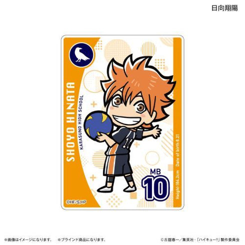『ハイキュー!!』アクリルカード(ブラインド) 全10種 ※BOX用【202412再販】