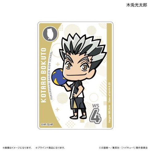『ハイキュー!!』アクリルカード(ブラインド) 全10種 ※BOX用【202412再販】