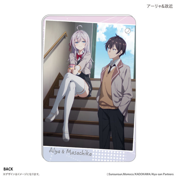 『時々ボソッとロシア語でデレる隣のアーリャさん』スライドカードケース アーリャ&政近