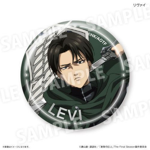 『進撃の巨人』進撃の巨人 トレーディングキラキラ缶バッジ 【全5種】(BOX)