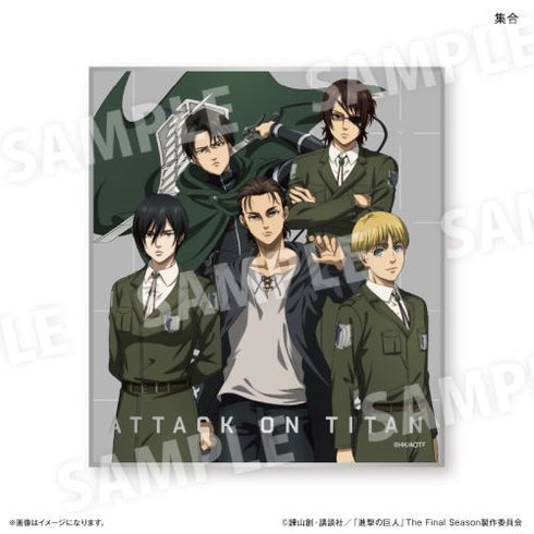 『進撃の巨人』進撃の巨人 トレーディングミニ色紙 【全8種】(BOX)