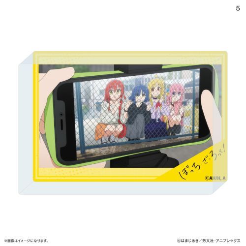 『ぼっち・ざ・ろっく!』ぼっち・ざ・ろっく! 場面写アクリルブロック 5