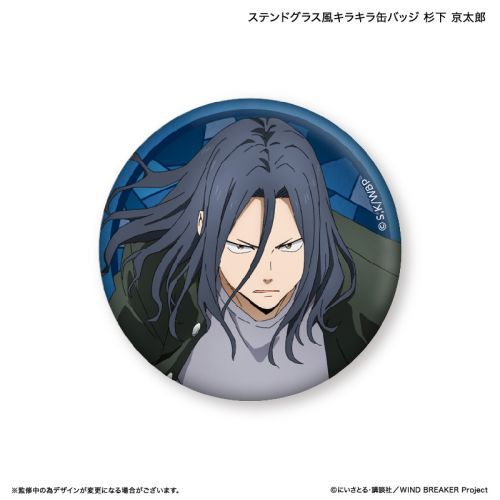 『WIND BREAKER』WIND BREAKER 彩色玻璃风闪亮徽章 杉下京太郎