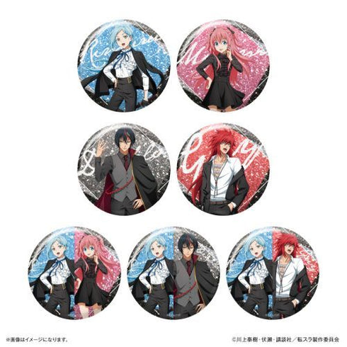 『転生したらスライムだった件』転生したらスライムだった件 トレーディングラメ缶バッジ(礼服)引きver. 【全7種】(BOX)