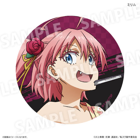 『転生したらスライムだった件』トレーディングラメ缶バッジ(和装) アップVer.【BOX】