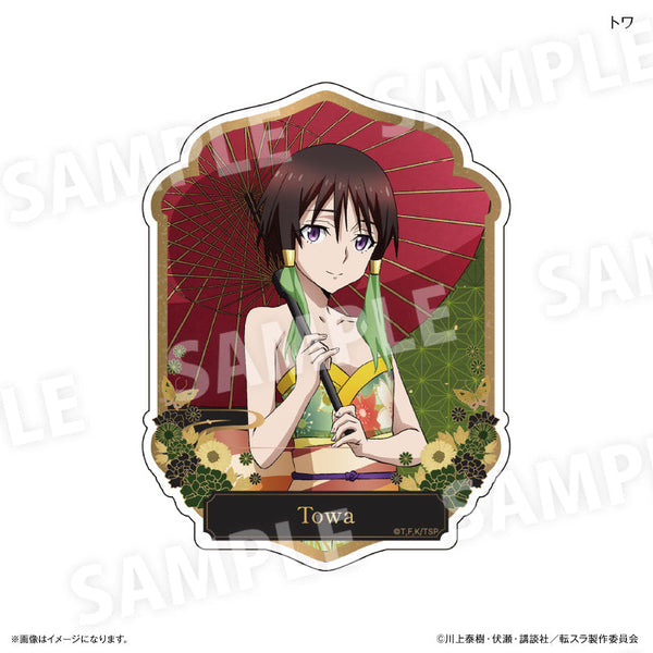 『転生したらスライムだった件』ステッカー(和装) トワ