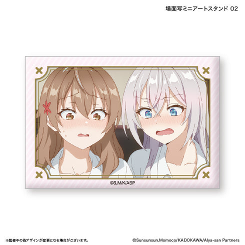 『時々ボソッとロシア語でデレる隣のアーリャさん』時々ボソッとロシア語でデレる隣のアーリャさん 場面写ミニアートスタンド 2