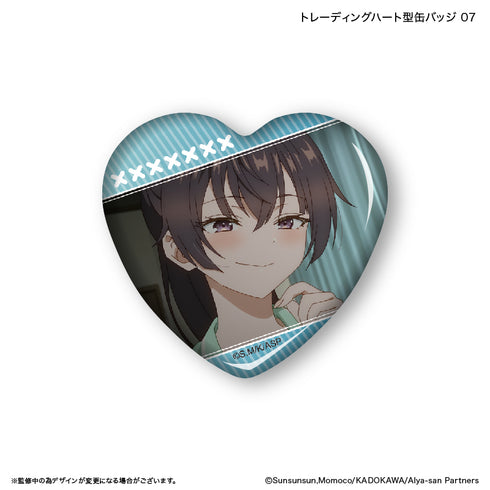 『時々ボソッとロシア語でデレる隣のアーリャさん』時々ボソッとロシア語でデレる隣のアーリャさん トレーディングハート型缶バッジ 【全12種】(BOX)