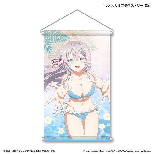 『時々ボソッとロシア語でデレる隣のアーリャさん』時々ボソッとロシア語でデレる隣のアーリャさん ラメ入りミニタペストリー 2(アーリャ)