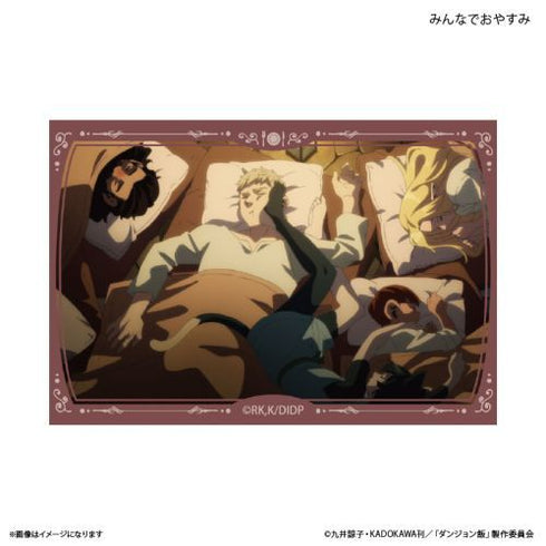 『ダンジョン飯』ダンジョン飯 ミニアートスタンド みんなでおやすみ