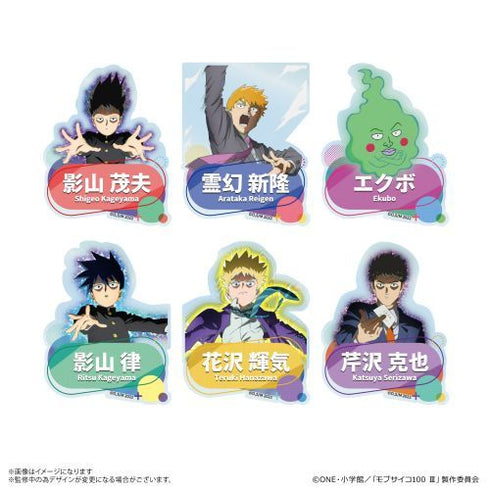 『モブサイコ100III』モブサイコ100III トレーディングネームバッジ 【全6種】(BOX)