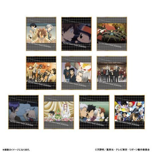 『家庭教師ヒットマンREBORN!』家庭教師ヒットマンREBORN! トレーディングミニ色紙 【全10種】(BOX)