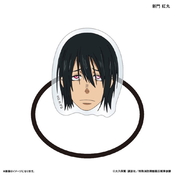『炎炎ノ消防隊』TVアニメ『炎炎ノ消防隊 参ノ章』 キャラ面ヘアゴム 新門 紅丸