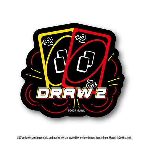 『UNO(TM)』ダイカットステッカーミニ DRAW2